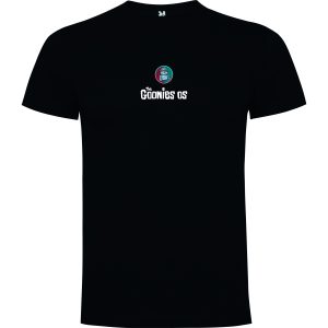Camiseta básica negra The Goonies OS